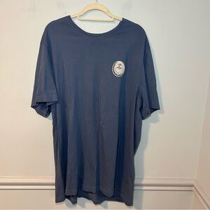 Life is Good Crusher-Lite Blue “Best Grandpa by Par” Short Sleeve T-Shirt Sz XXL